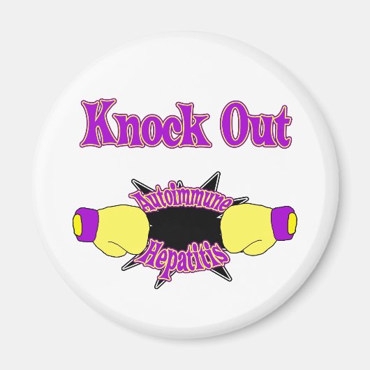 Autoimmuunhepatitis Magneet (Voorkant)