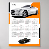 Autokalender Poster (Voorkant)