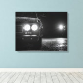 autokoplampen canvas afdruk (Insitu (Houten vloer))