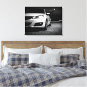 autokoplampen canvasprint canvas afdruk (Insitu (Slaapkamer))