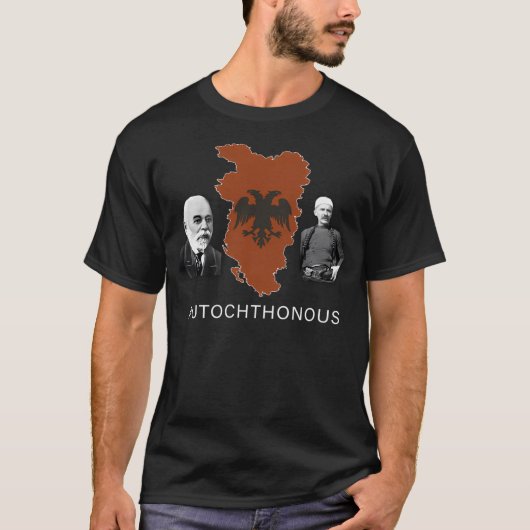 Autokton Albanië T-shirt (Voorkant)