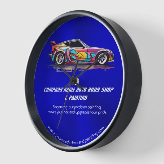 Autolichaamswinkel en precisie het schilderen (Hoek)