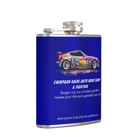 Autolichaamswinkel en precisie het schilderen heupfles (Rechts)