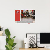 Autoloopbaan Poster (Thuiskantoor)