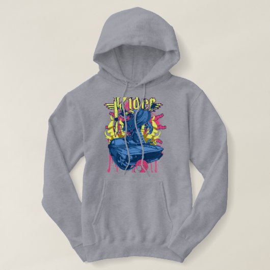 Autoloze Hoodie (Design voorkant)