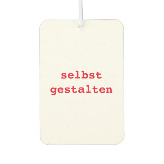 Autolufterfrischer selbst gestalten luchtverfrisser