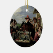 Autolycus, scène uit 'A Winter's Tale', 1836 (olie Keramisch Ornament (Rechts)
