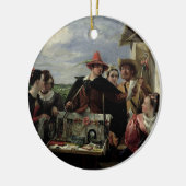 Autolycus, scène uit 'A Winter's Tale', 1836 (olie Keramisch Ornament (Links)