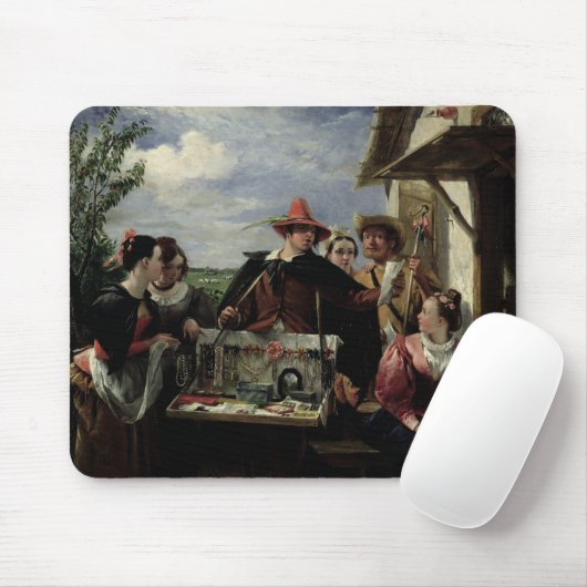 Autolycus, scène uit 'A Winter's Tale', 1836 (olie Muismat (Met muis)