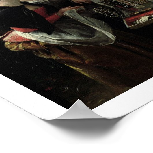 Autolycus, scène uit 'A Winter's Tale', 1836 (olie Poster (Hoek)