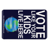 Automagneet- Stem zoals je Kinder... (cartoon) Magneet (Horizontaal)