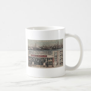 Automat Horn & Hardart Time Square New York, Vinta Koffiemok