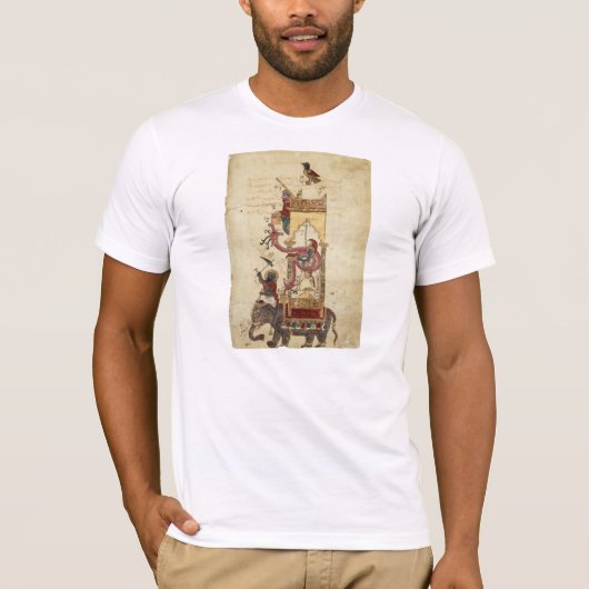 Automata Elephant-Clock T-shirt (Voorkant)