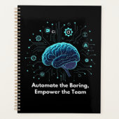 Automate the Boring, Empower the Team  Planner (Voorkant)