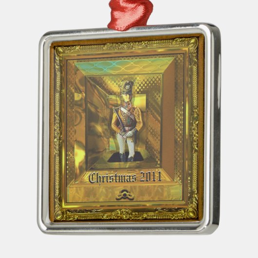 Automated Soldier  Metalen Ornament (Links)