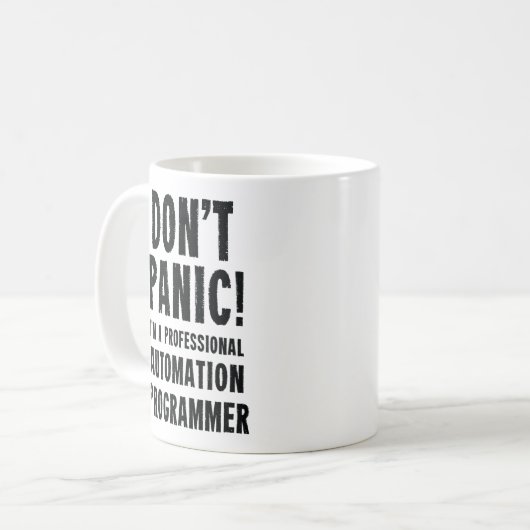 Automation Programmer Koffiemok (Voorkant links)