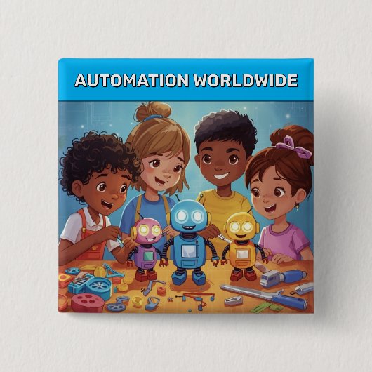 Automation Worldwide™ Button (Voorkant)