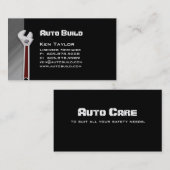 Automatisch/automatisch mechanisch Visitekaartje (Voorkant / Achterkant)