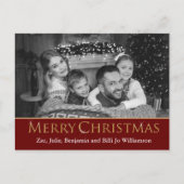 Automatisch converteren van foto's naar zwarte en  briefkaart (Voorkant)