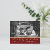 Automatisch converteren van foto's naar zwarte en  briefkaart (Staand voorkant)