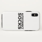 Automatisch Corrigerende Sokken Case-Mate iPhone Case (Achterkant (horizontaal))