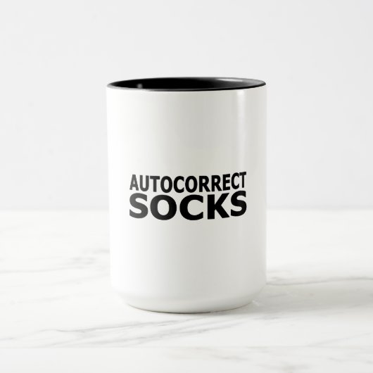 Automatisch Corrigerende Sokken Mok (Midden)