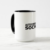 Automatisch Corrigerende Sokken Mok (Voorkant links)