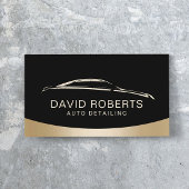 Automatisch gedetailleerde autowrakken voor auto's visitekaartje