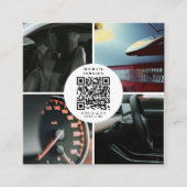 Automatisch gedetailleerde reinigingsautomatische  vierkante visitekaartje (Voorkant)