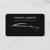 Automatisch gedetailleerde reinigingsgegevens zwar visitekaartje (Voorkant)