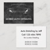 Automatisch gedetailleerde visitekaartjes (Voorkant / Achterkant)