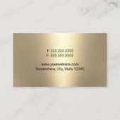 Automatisch gegevens over reparatie van auto's in visitekaartje (Achterkant)