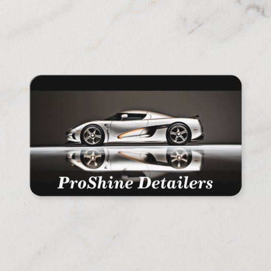 Automatisch gegevens / reinigen visitekaartje (Voorkant)