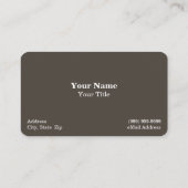 Automatisch gegevens / reinigen visitekaartje (Achterkant)