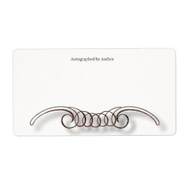 Automatisch gegraveerd door Auteur-bladwijzer Etiket