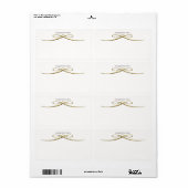 Automatisch gegraveerd door Auteur-bladwijzer Etiket (Full Sheet)