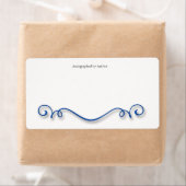 Automatisch gegraveerd door Auteur-bladwijzer Etiket (Insitu)