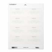 Automatisch gegraveerd door Auteur-bladwijzer Etiket (Full Sheet)