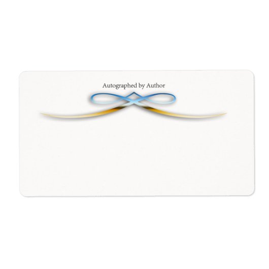 Automatisch gegraveerd door Auteur-bladwijzer Etiket (Voorkant)