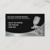 Automatisch hoofdschilderen | Beroepsbeoefenaars Visitekaartje (Voorkant)