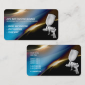 Automatisch hoofdschilderen | Beroepsbeoefenaars Visitekaartje (Voorkant / Achterkant)