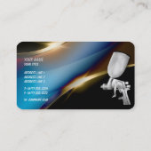 Automatisch hoofdschilderen | Beroepsbeoefenaars Visitekaartje (Achterkant)