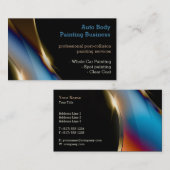 Automatisch hoofdschilderen | Beroepsbeoefenaars Visitekaartje (Voorkant / Achterkant)