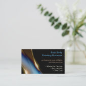 Automatisch hoofdschilderen | Beroepsbeoefenaars Visitekaartje (Staand voorkant)