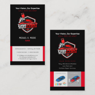 Automatisch hoofdschilderen   Beroepsbeoefenaars Visitekaartje