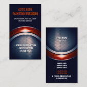 Automatisch hoofdschilderen | Beroepsbeoefenaars Visitekaartje (Voorkant / Achterkant)