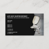 Automatisch hoofdschilderen | Beroepsbeoefenaars Visitekaartje (Voorkant)