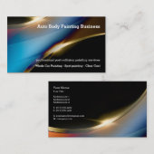 Automatisch hoofdschilderen | Beroepsbeoefenaars Visitekaartje (Voorkant / Achterkant)