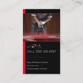 Automatisch hoofdschilderen | Beroepsbeoefenaars Visitekaartje (Achterkant)