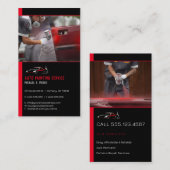 Automatisch hoofdschilderen | Beroepsbeoefenaars Visitekaartje (Voorkant / Achterkant)